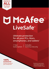 مک آفی لاو سیف - mcafee livesafe mcafee livesafe