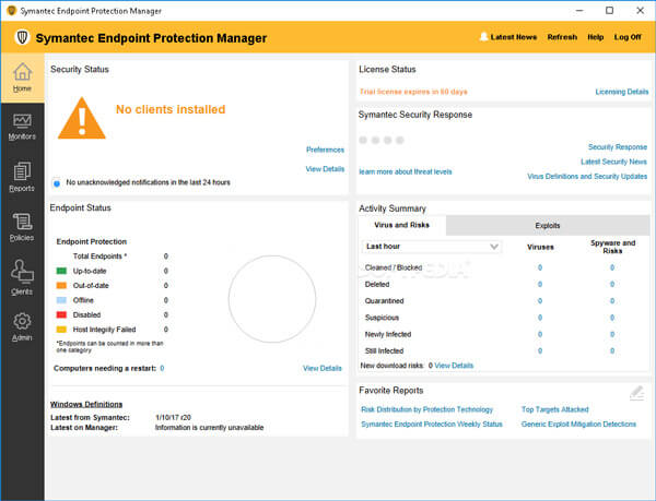 symantec endpoint protection manager